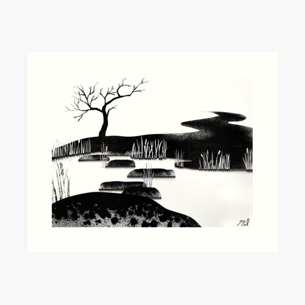 Contrast Art Print