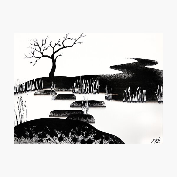 Contrast Photographic Print