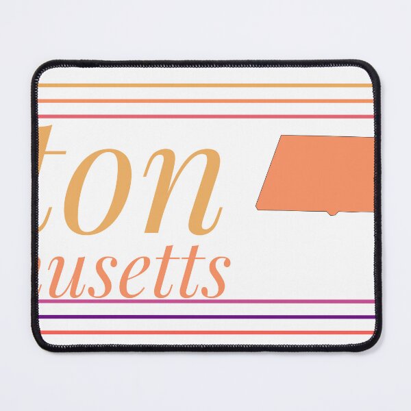 Item preview, Boston Massachusetts City Marked On State Map designed and sold by TheIconSmith.