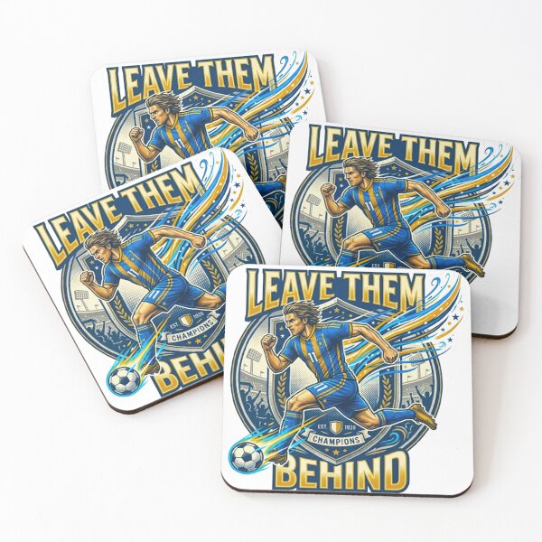 Item preview, Leave Them Behind World Cup Soccer Winger Football Motivation designed and sold by MT-Hub | Cute Aesthetic Art, Stickers & Phone Cases.