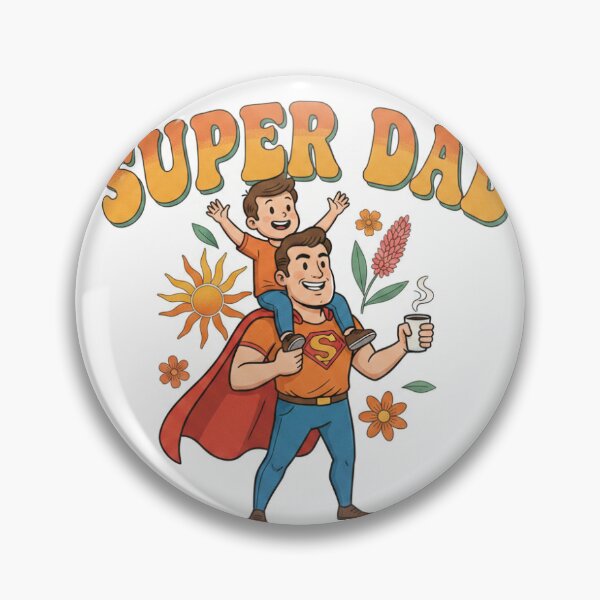 Item preview, Super Single Dad — Superhero Father Gift designed and sold by JAEStudio.