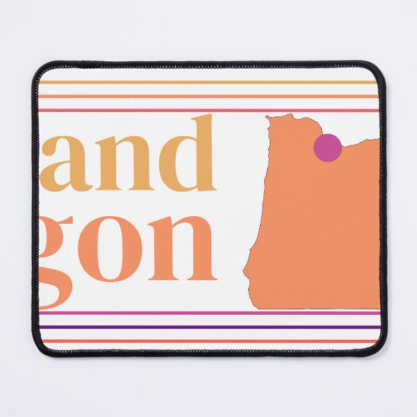 Item preview, Portland Oregon City Marked On State Map designed and sold by TheIconSmith.