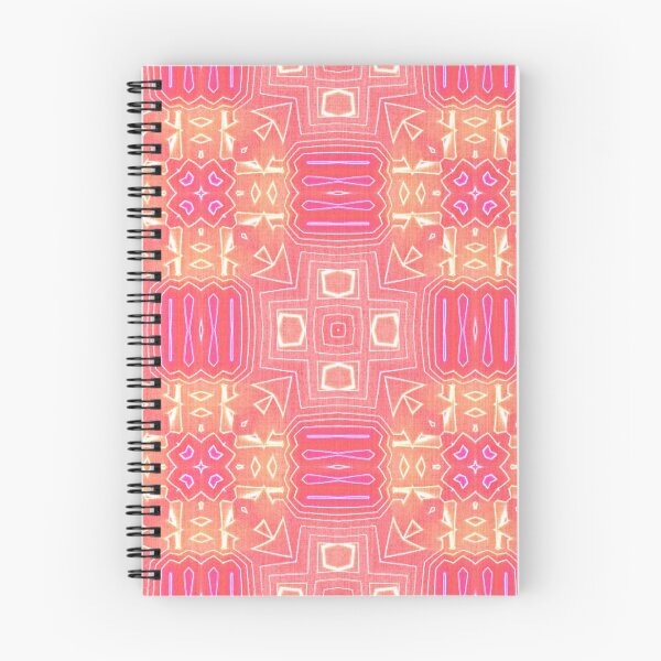 Item preview, Coral Orange Red Pink Yellow Hip Orient Bali Art designed and sold by LC Graphic Design Studio.