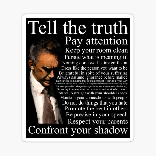 Item preview, Jordan Peterson's Advice designed and sold by joerogan.