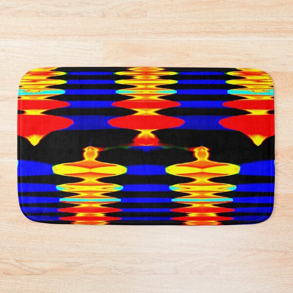 Item preview, Abstract Pattern "Fiery reflections on the water" designed and sold by Gluecknika.