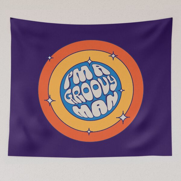 Item preview, Groovy Man. Retro Funk Label designed and sold by BorysMano.