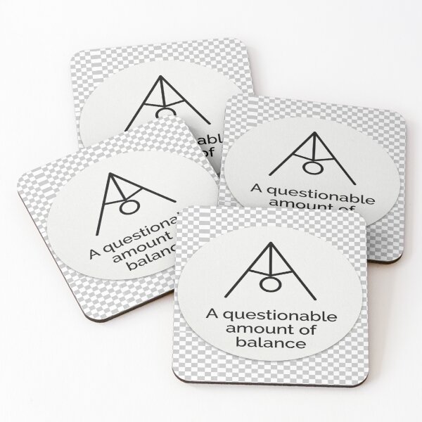 Item preview, A Questionable Amount Of Balance Funny Yoga designed and sold by moTshiTshi.