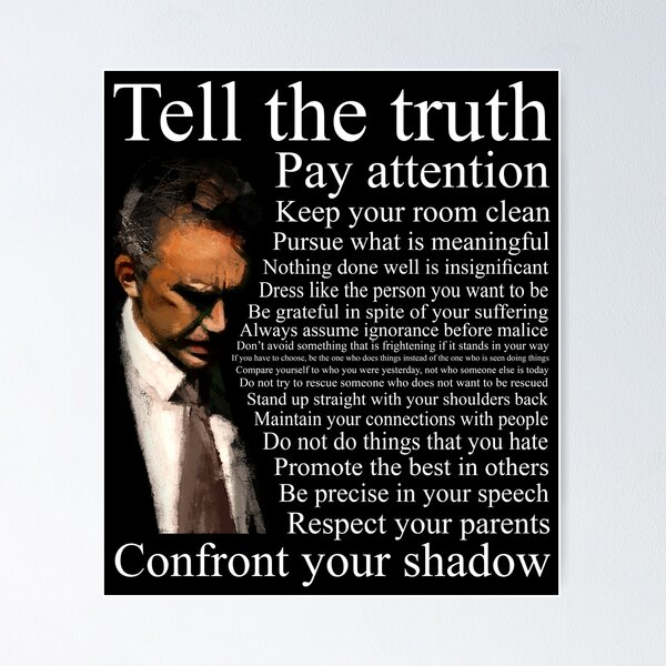 Item preview, Jordan Peterson's Advice designed and sold by joerogan.