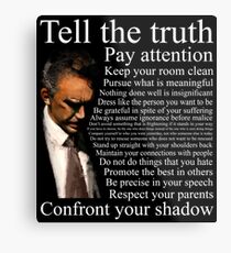 Conseils de Jordan Peterson Impression métallique