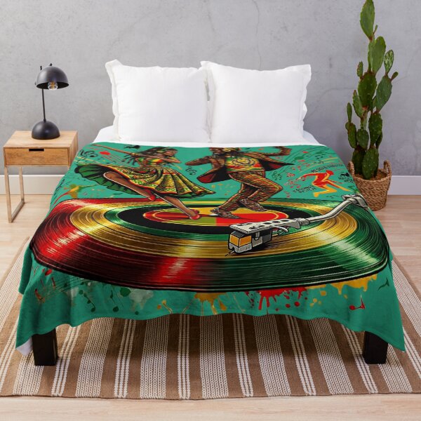 Item preview, Reggae Dance Vinyl Record Art - Rasta Roots & Culture designed and sold by digitalbob60.