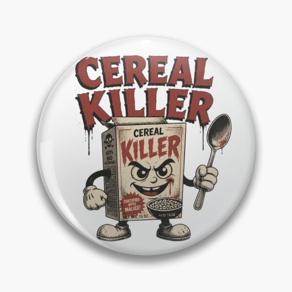 Item preview, Cereal Killer | Vintage Funny Breakfast Pun designed and sold by LegacyWave.