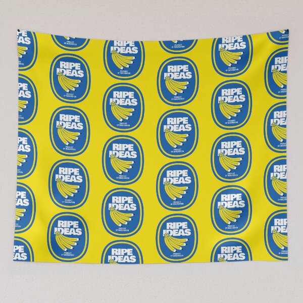Item preview, Ripe Ideas. Creative Banana Illustration designed and sold by BorysMano.