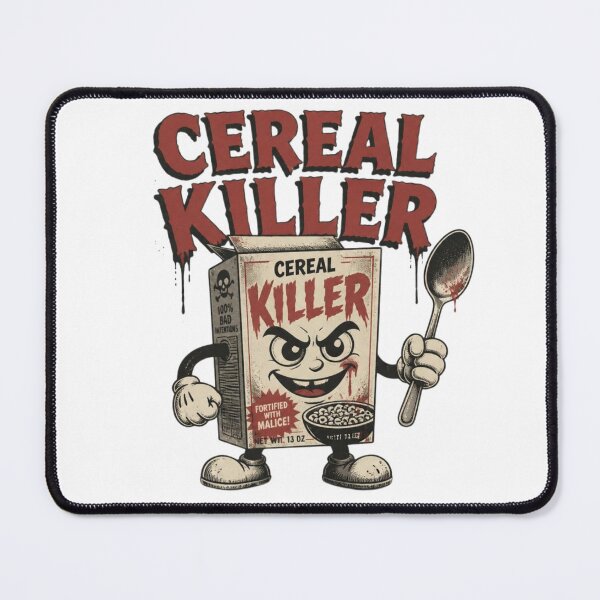 Item preview, Cereal Killer | Vintage Funny Breakfast Pun designed and sold by LegacyWave.