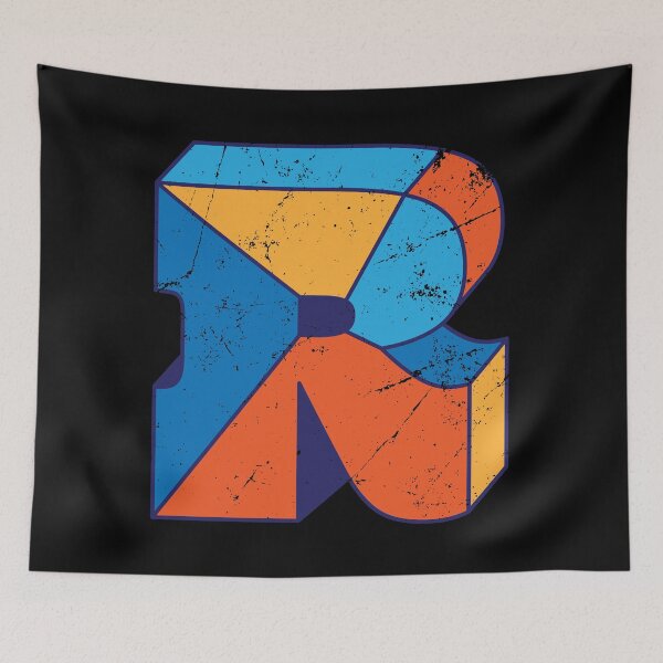 Item preview, Alphabet. Bold Retro Letter R designed and sold by BorysMano.