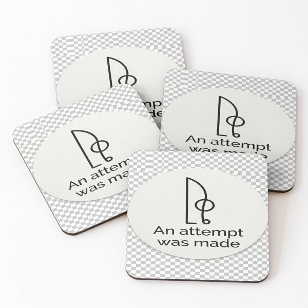 Item preview, An Attempt Was Made Funny Minimalist Gym Yoga designed and sold by moTshiTshi.