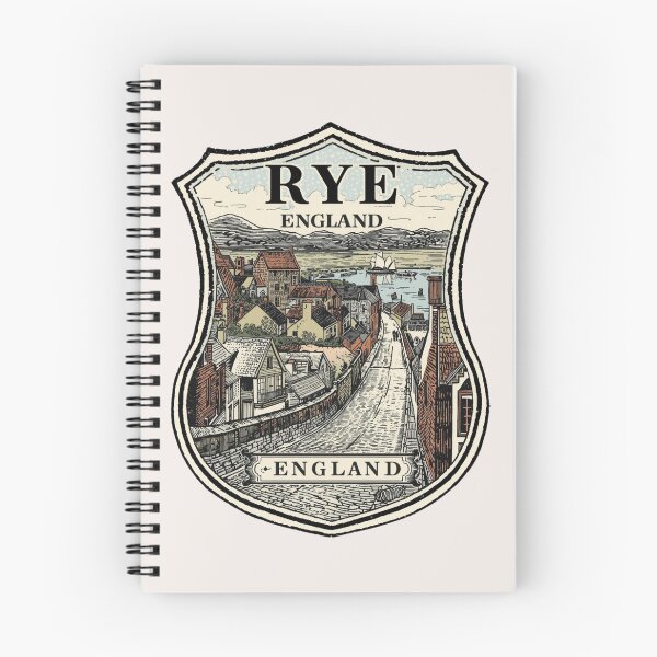 Item preview, Rye England Badge  designed and sold by PamLeeDesign.