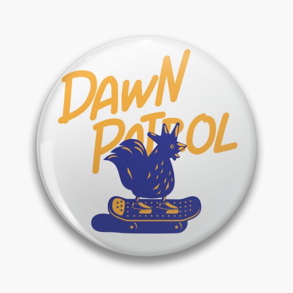 Item preview, Skatepunk Rooster on a Skateboard. Dawn Patrol designed and sold by BorysMano.