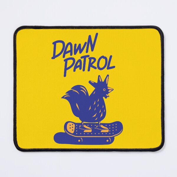 Item preview, Skatepunk Rooster on a Skateboard. Dawn Patrol designed and sold by BorysMano.
