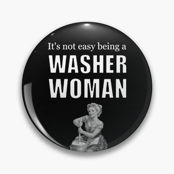 Item preview, It's Not Easy Being a Washer Woman | Vintage Pin-Up designed and sold by halibutgoatramb.