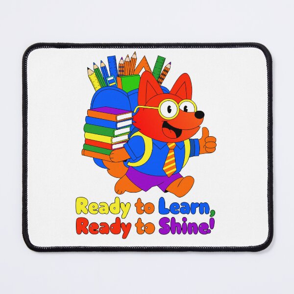 Item preview, Smart Fox "Ready to Learn Ready to Shine" Back to School Design designed and sold by Nuvoro Gifts.