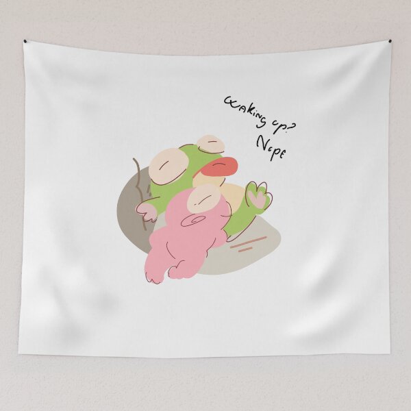 Item preview, Waking Up? Nope designed and sold by PeaceTypo.