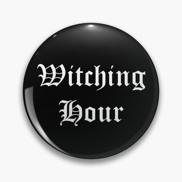 Item preview, Witching Hour Gothic Typography | Dark Occult Aesthetic Lettering designed and sold by simpledarkwavewisdom.