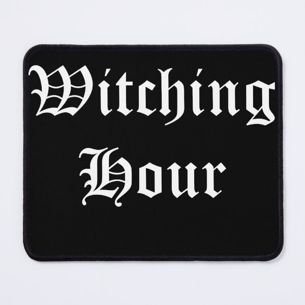 Item preview, Witching Hour Gothic Typography | Dark Occult Aesthetic Lettering designed and sold by simpledarkwavewisdom.