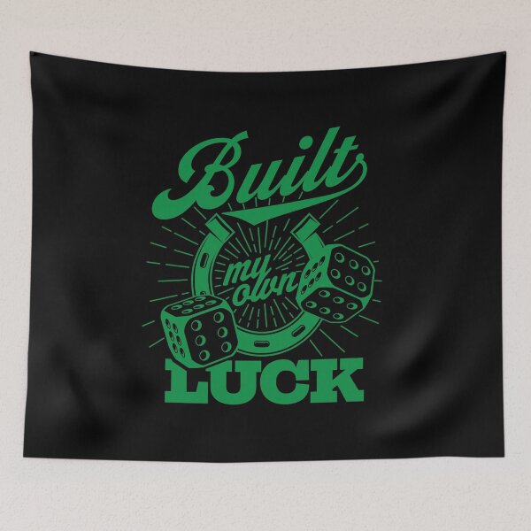Item preview, Built My Own Luck. Old School Good Luck Graphic designed and sold by BorysMano.