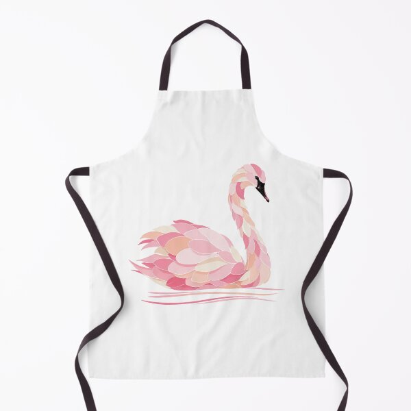 Item preview, Beautiful Pink Swan with Petal Feathers designed and sold by PoppeeFrost.