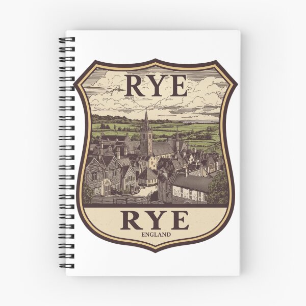 Item preview, Rye England Badge  designed and sold by PamLeeDesign.