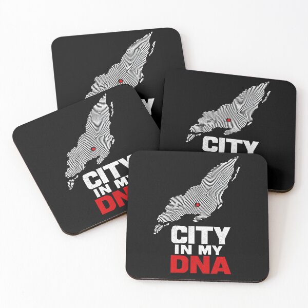 Item preview, Montreal City In My DNA Island Fingerprint Map Art designed and sold by Fenay Designs.