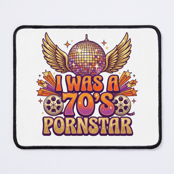 Item preview, I Was a 70ˋs Pornstar designed and sold by CornershopTee.