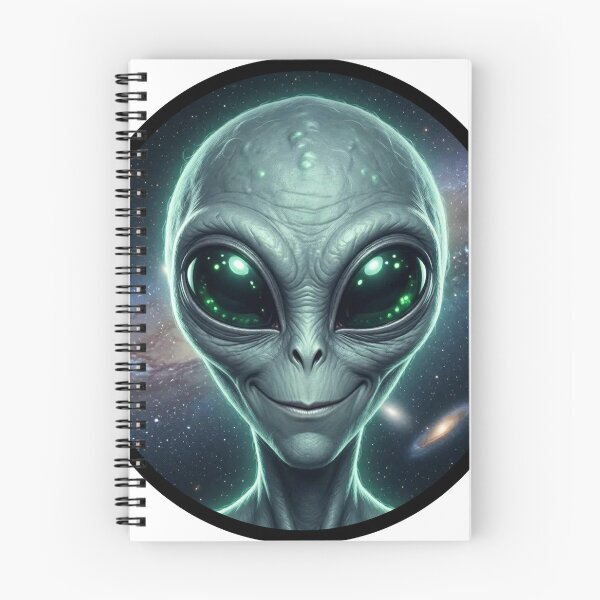 Item preview, Happy Alien Face Design designed and sold by UdertakerSHOP.