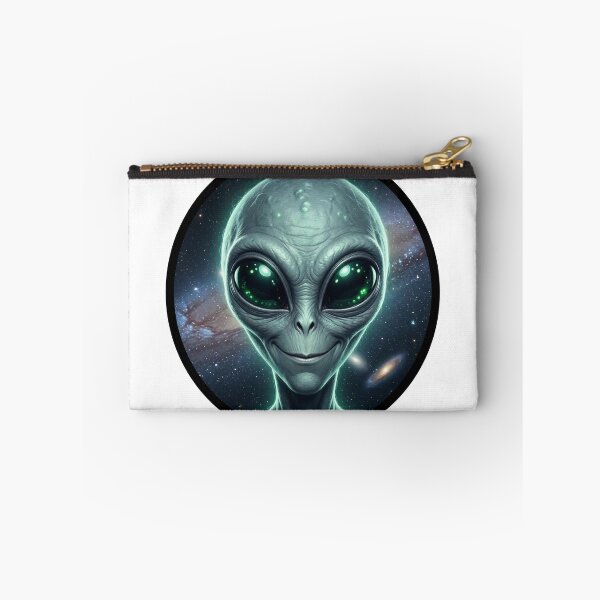 Item preview, Happy Alien Face Design designed and sold by UdertakerSHOP.