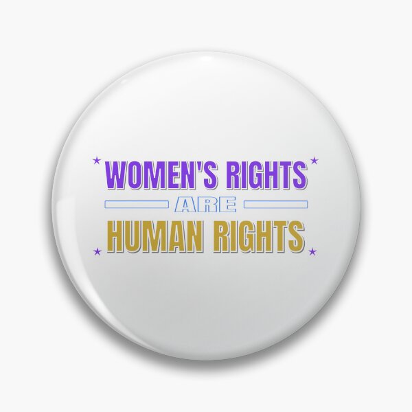 Item preview, Women's Rights Are Human Rights Typography T-Shirt | Feminist Equality Design designed and sold by Velora Printss.