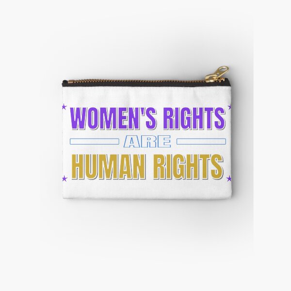 Item preview, Women's Rights Are Human Rights Typography T-Shirt | Feminist Equality Design designed and sold by Velora Printss.