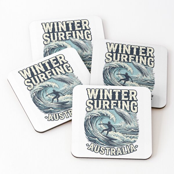 Item preview, Winter Surfing Australia | Wetsuit Weather designed and sold by EXATEES  ⭐⭐⭐⭐⭐.