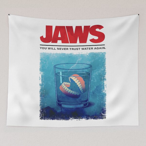 Item preview, JAWS. Denture Edition. Horror Parody designed and sold by BorysMano.