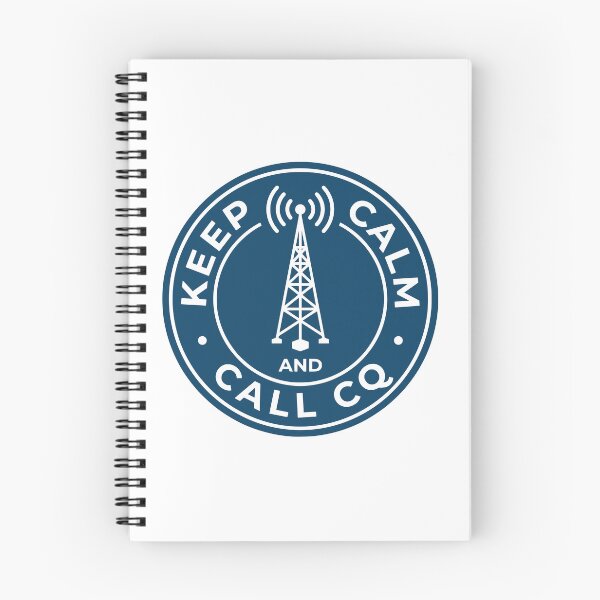 Item preview, Keep Calm And Call CQ - Ham Radio Antenna Tower Badge Design designed and sold by Sekla-Studio.