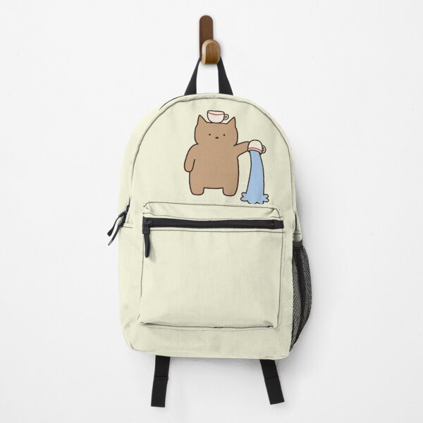 Item preview, Funny Spill Cat Kawaii Brown Kitty Illustration designed and sold by bosamji.