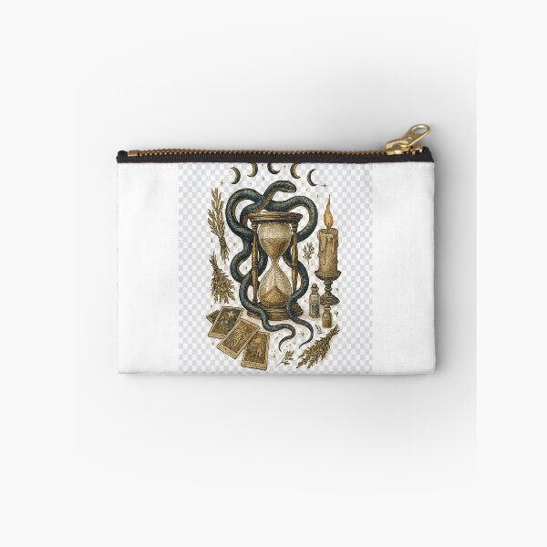 Item preview, Serpent Hourglass Tarot Mystic Dark Academia Design designed and sold by NoNameDrops.