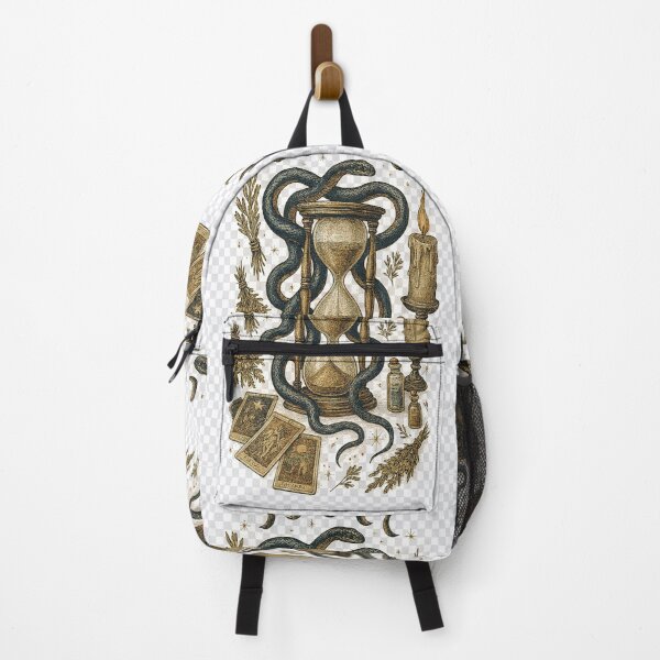 Item preview, Serpent Hourglass Tarot Mystic Dark Academia Design designed and sold by NoNameDrops.