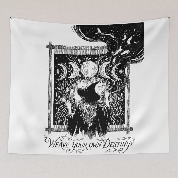 Item preview, The Lunar Weaver's Tapestry - Celestial Moon Phases designed and sold by bapupa.