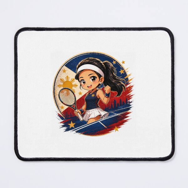 Item preview, Kawaii Philippine Tennis Player designed and sold by la-vie-aux-philippines.