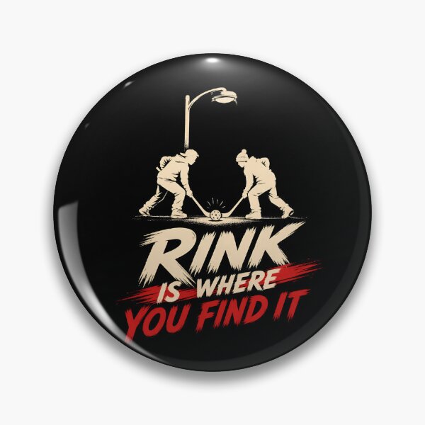Item preview, Rink Is Where You Find It Montreal Street Hockey Art designed and sold by Fenay Designs.