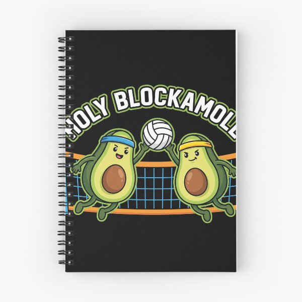 Item preview, Holy Blockamole Funny Volleyball Avocado Shirt designed and sold by TeNovaStudio.