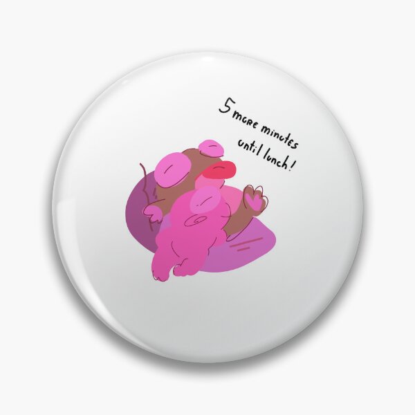 Item preview,  5 More Minutes Until Lunch designed and sold by PeaceTypo.