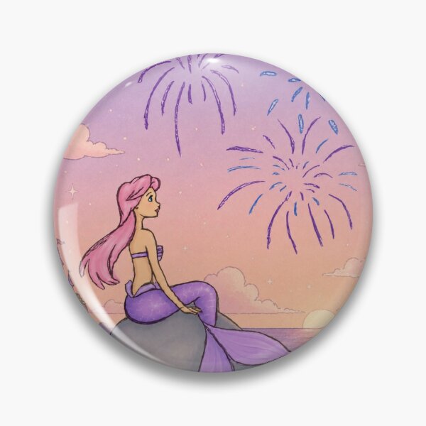 Item preview, Mermaid and fireworks designed and sold by Tipsycherryy.