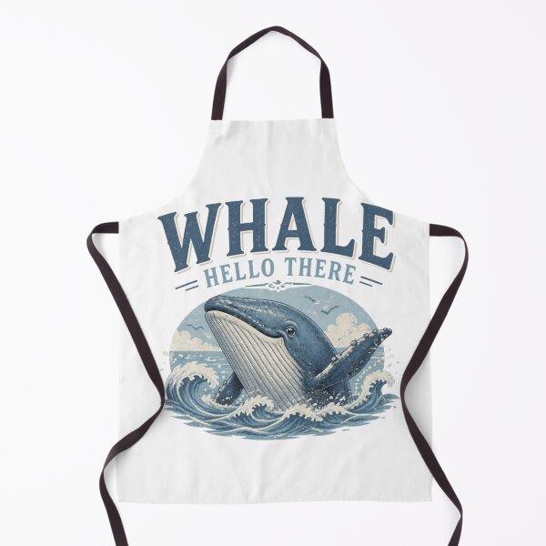 Item preview, Whale Hello There | Funny Whale Pun Vintage Design designed and sold by LegacyWave.