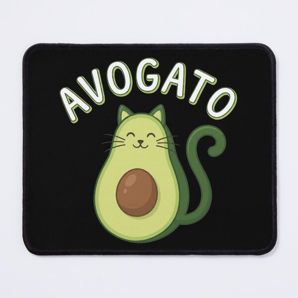 Item preview, Avogato Cute Avocado Cat Pun Graphic designed and sold by TeNovaStudio ⭐⭐⭐⭐⭐.
